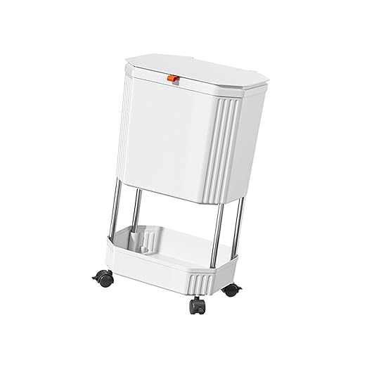 Mounting Kitchen Trash Holders Storage Shelf Garbage Holders ClutterFree Countertop for Apartment Space Saving Trash Bin Organizers