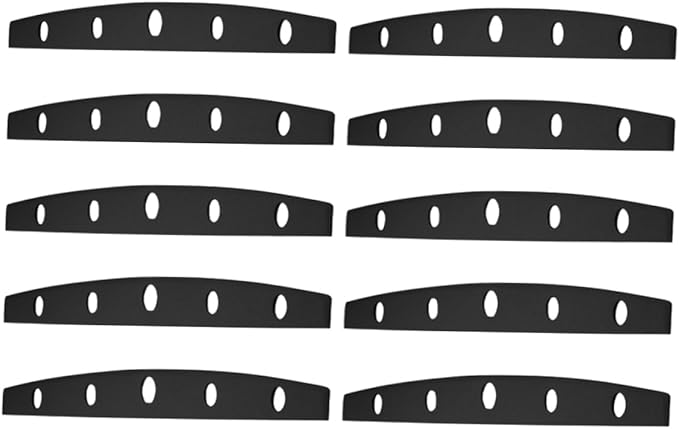 OUNONA 10Pcs Blade Knife Tip Covers for Pizza Cutters Half Round Edge Guard Sheath for Cutting for Camping Bbq Picnic Kitchen Accessories