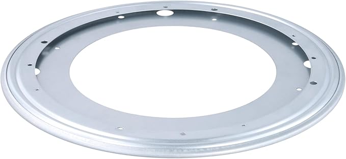 4 PCS 14 Inch Lazy Susan Rotating Hardware, Round Lazy Susan Hardware, 360 Degree Turntable Bearing Plate for Table, Serving Tray