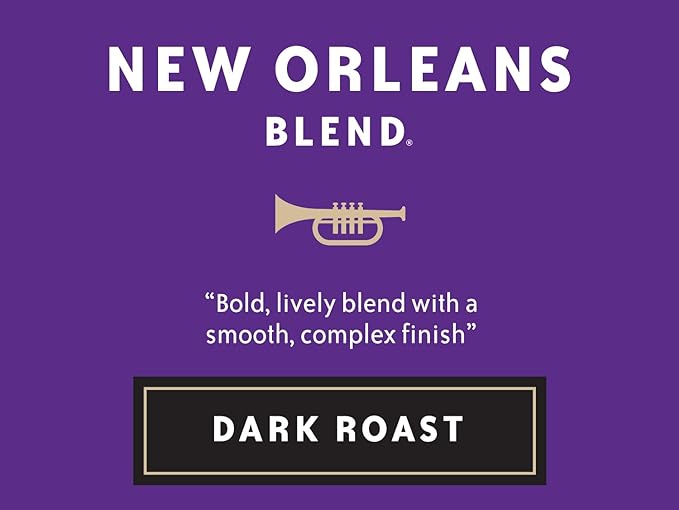 Community Coffee New Orleans Blend 24 Count Coffee Pods, Special Dark Roast, Compatible with Keurig 2.0 K-Cup Brewers, 24 Count (Pack of 1)