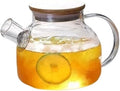 1.8L Clear Borosilicate Glass Pitcher, Clear Large Teapot, Teapot for Cold/Hot Drinks and Milk Water Pitcher(1000ML)