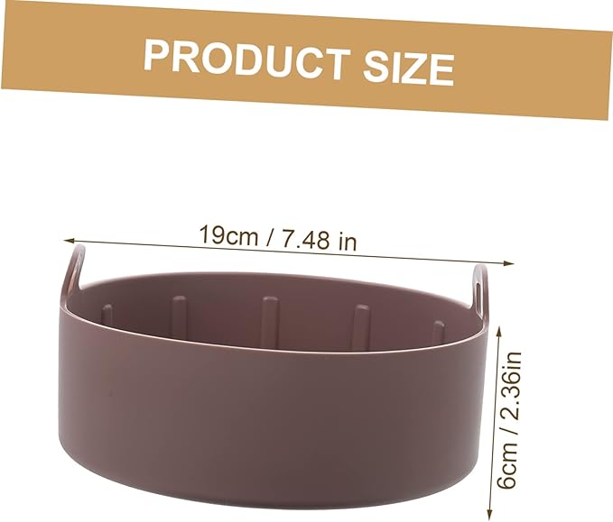 Silicone Air Fryer Liner Replacement for Basket Reusable Non-Stick Baking Tray for Air Fryers and Ovens Compatible