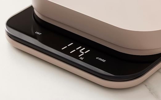 Rosti Mensura Kitchen Scale Accurate Measurements Made Effortless - Experience Precision Cooking with Battery - Powered Convenience - Requires 3 AAA Batteries for Reliable Performance (Humus)