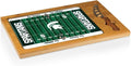 PICNIC TIME NCAA Icon Glass Top Cutting Board & Knife Set, Cheese Boards Charcuterie Boards, Serving Platter, (Parawood & Bamboo)