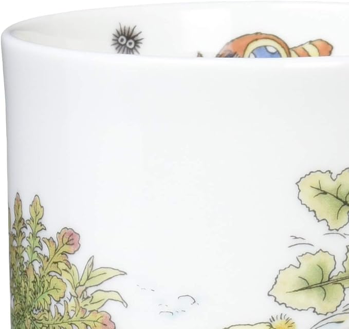 Noritake 4660-1J/T97265 Bone China Mug, 13.5 fl oz (400 cc), My Neighbor Totoro Oinu no Fuguri, Microwave Safe, 1 Piece