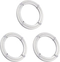 3 Pack 8 Inch Aluminium Alloy Turntables Bearing, Heavy Duty Swivel Turntable Lazy Susan for Round Dining Table, 8" Smooth Swivel Turntable for Lazy Susan Dining Table