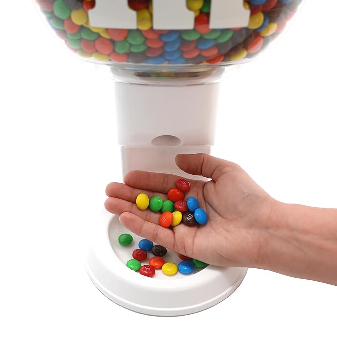 M&M’S Motion Activated Candy Dispenser for Milk Chocolate Candy, Fun, Reusable Gift for M&M’S Fans, Perfect for Birthdays, Holidays, and Special Occasions, No-Touch Sensor for Easy, Mess-Free Treat Sharing