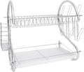 Zerodeko Dish Drying Rack Over The Sink Dish Drying Rack Organizer Storage Holder Chopsticks Cup Holder