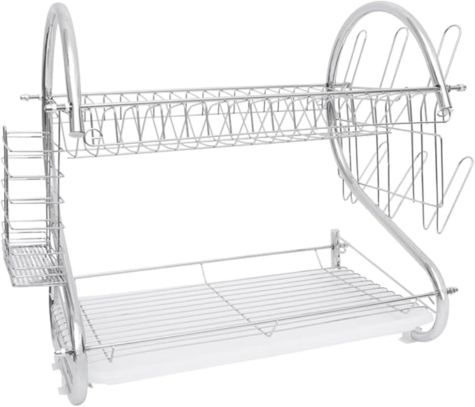Zerodeko Dish Drying Rack Over The Sink Dish Drying Rack Organizer Storage Holder Chopsticks Cup Holder