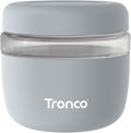Tronco 24 oz Glass Food Storage & Lunch Bowl Containers with Airtight Lids | Leak & Spill Proof Meal Prep Container & Food Storage Jar for Lunch, Salad, Oats, Soup, BPA-Free, Microwave & Dishwasher Safe