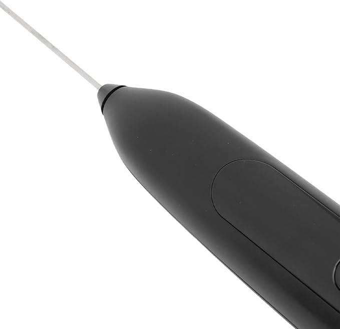 Electric Milk Frother Wireless Handheld, 2 Speeds, Rechargeable with Charging Base, Lightweight ABS Construction - Fast Whisking, Multi Functional for Kitchen and Coffee Brewing