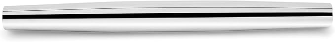 Fox Run Stainless Steel Rolling Pin, Tapered French Rolling Pin, 18" x 1.25"