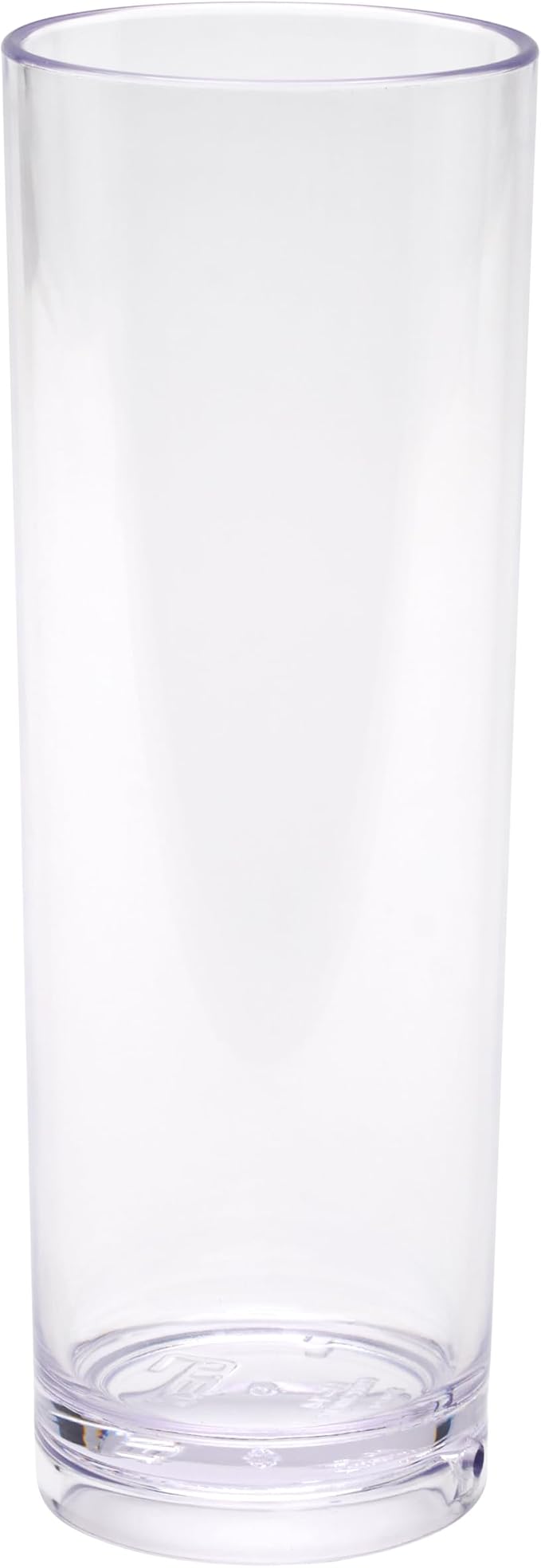G.E.T. H-14-1-SAN-CL-EC Clear 14 oz. Tom Collins, Break Resistant Dishwasher Safe San Specialty Drinkware Collection (Pack of 4)