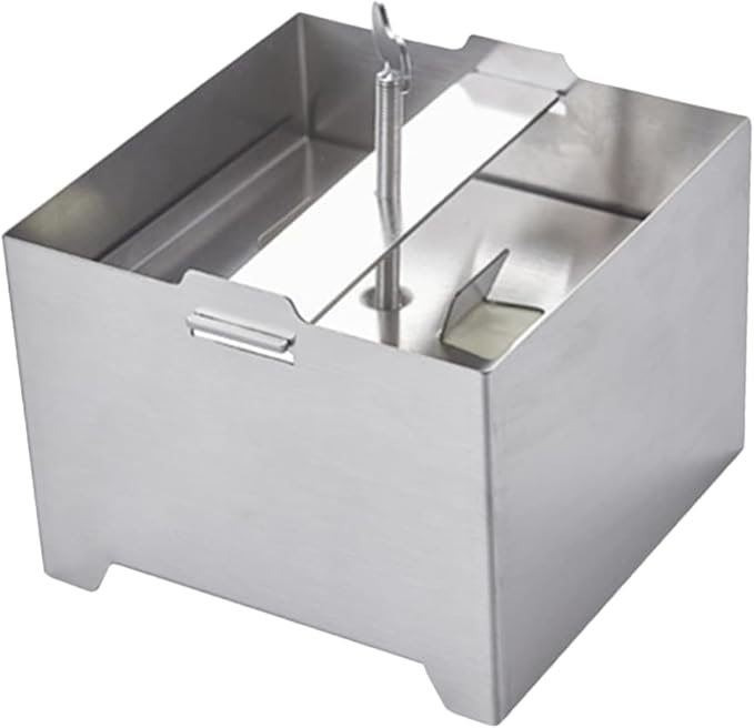 Generic Tofu Press Stainless Steel - 4.72x4.72x3.54 inch 304 Food Grade Tofu Maker with Detachable Base, Paneer Press Stainless Steel for Homemade Cheese, Prensa para Queso with Drip Tray & Cloth