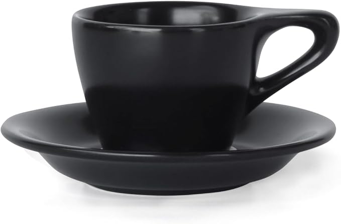 notNeutral Lino Porcelain Cup & Saucer Espresso 3 oz (3 oz, 6)