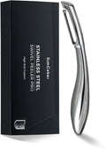 Professional Vegetable Peeler – 304 Stainless Steel Potato Peeler for Kitchen, Ultra Sharp Blade, Ergonomic Non-Slip Handle, Dishwasher Safe, 2-Year Warranty