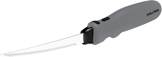 Kalorik Cordless Electric Knife Set, Gray (EM 51426 GR)