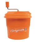 Dynamic E007 SD Commercial MINI Salad Spinner, 1.25 Gallon Capacity, Orange