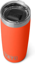 YETI Rambler 10 oz Tumbler, Stainless Steel, Vacuum Insulated with MagSlider Lid, Papaya