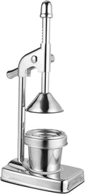 SOLUSTRE Manual Citrus Juicer Extractor Fruit Machine Stainless Steel Lever Press