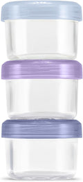 Ello Color Lock Glass Meal Prep Sets Leak-Proof Glass Food Storage Containers with Airtight BPA-Free Plastic Lids, Dishwasher, Microwave, and Freezer Safe