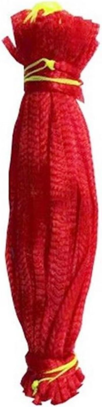 100PCS Hanging Watermelon Mesh Bag Reusable Fruit Storage Mesh Bag for Vegetables Fruit Protection Bags(60cm)