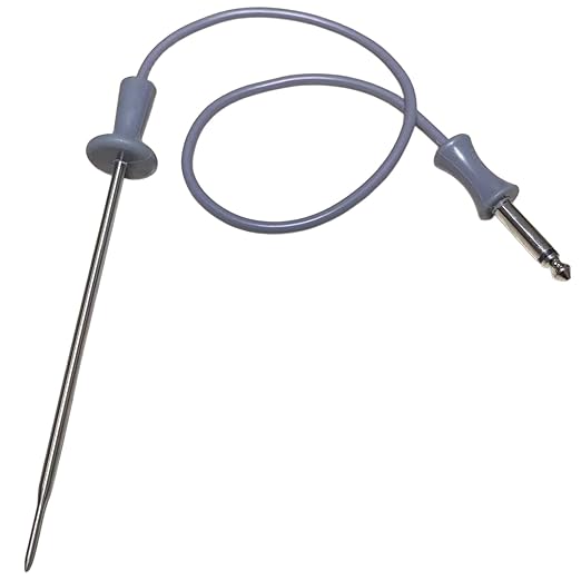 Compatible with GE Oven Meat Probe WB20T10024 & WB20X5050 21-Inch Extended Replacement Probe Food Grade Silicone Stainless Steel Direct Fit Accessory to Restore Oven Temperature Function