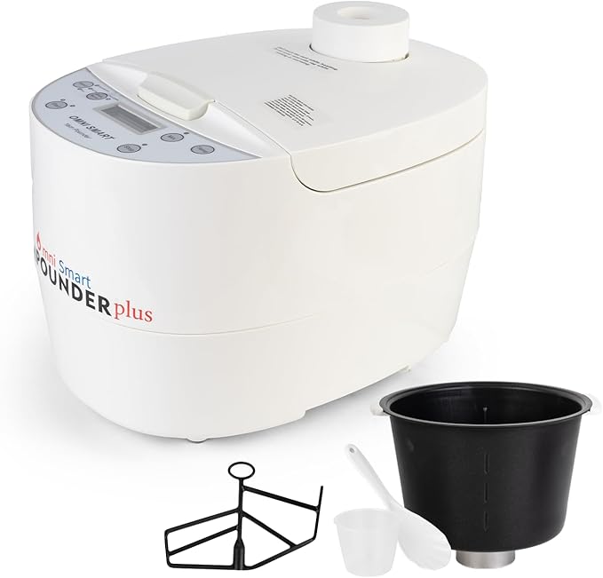 Yam Pounding Machine 3L 700W Electric African Food Cooker to Make Pounded Yam, Plantains, Cocoyams,Cassava FuFu COOK AND POUND