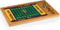 PICNIC TIME NCAA Icon Glass Top Cutting Board & Knife Set, Cheese Boards Charcuterie Boards, Serving Platter, (Parawood & Bamboo)