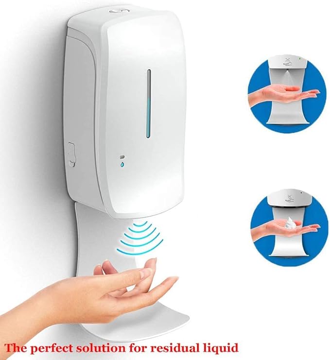 5PCS Drip Tray for Wall Mounted Soap Dispenser, Prevent Dripping and Spraying, Dispenser Stand, Water Tray, Detergent Cup Holder (White)