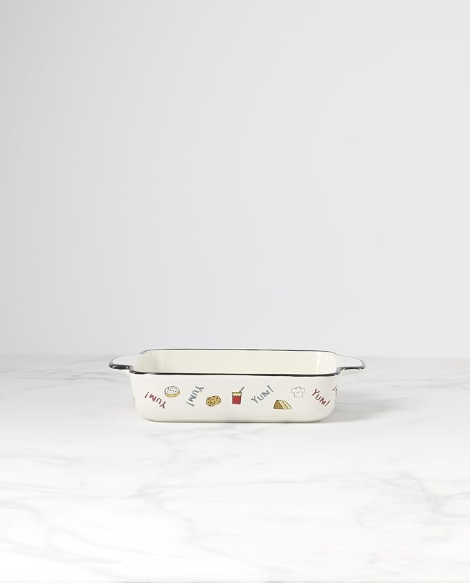 Lenox 897691 Chef Snoopy Square Baker