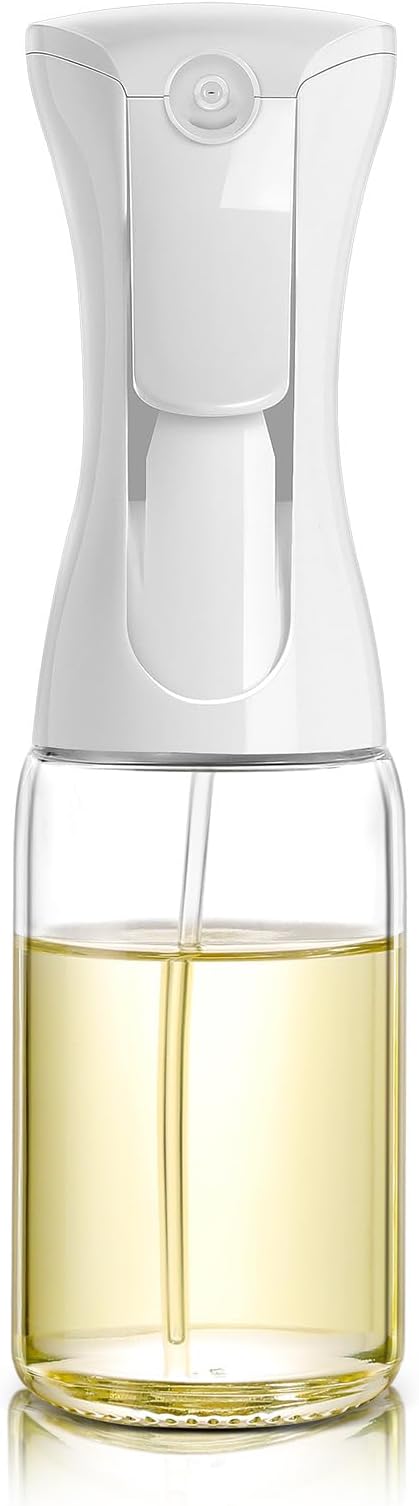 Mistifi Glass Oil Sprayer/Mister, 5.1 fl oz (150ml) Spray Bottle | Even Fan Spray, 1g Control, Anti-Drip, Refillable, for Air Fryer, Salad, BBQ, Oil, Olive Oil & Vinegar