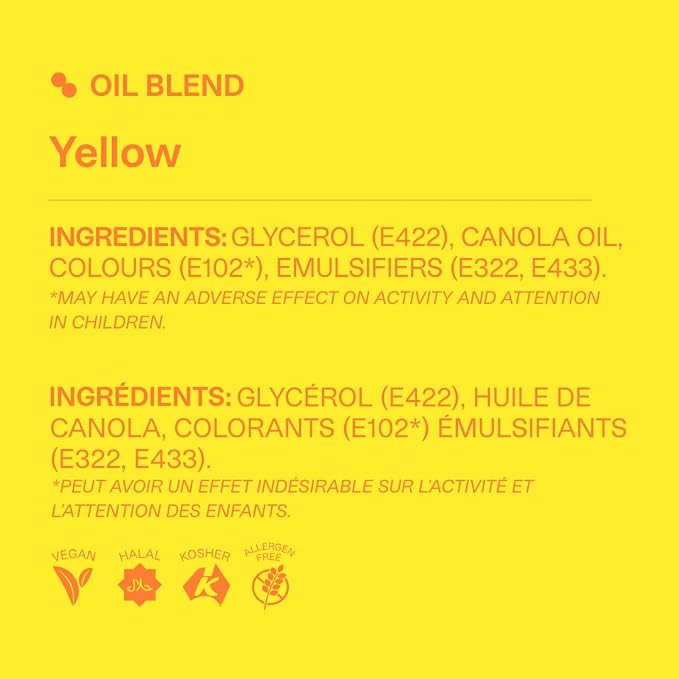 Colour Mill Oil Blend Food Coloring, 20 Milliliters Yellow