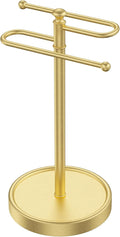 Hand Towel Holder, 304 Stainless Steel Heavy Duty S Shape Hand Towel Stand Free Standing Towel Bar for Bathroom Kitchen Countertop