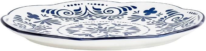 10 Strawberry Street Talavera Dinnerware, Set of 6 (10" Dinner Plate)