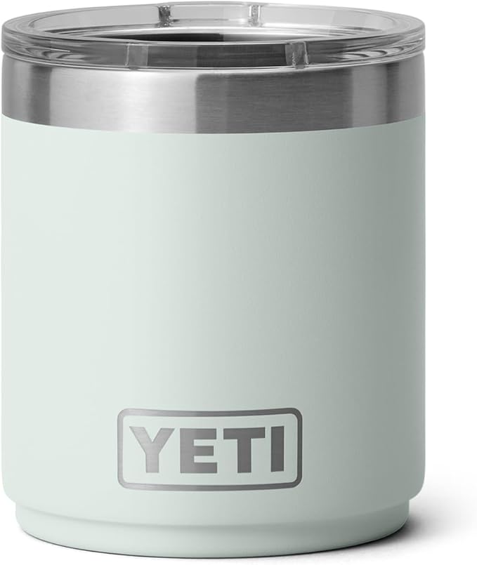 YETI Rambler 10 oz Ceramic Lined Lowball 2.0, Vacuum Insulated with MagSlider Lid, Ridgeline