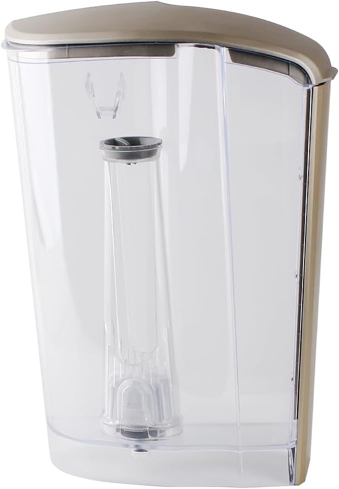 Replacement Part Water Reservoir with Water Filter Holder and 3 Charcoal filters,Compatible with Keurig K-Elite Coffee Maker Only(Brushed Gold)