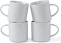 famiware Nebula 4 Pieces Coffee Mug, 14 oz Catering Mugs with Handle for Coffee, Tea, Cocoa, Milk, Light Gray