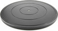 16Inch Lazy Susan Turntable - Heavy Duty Rotating Swivel Steel Ball Bearings - Flat Base Stand for TV/Computer/Monitor/Arts/Crafts/Bonsai/Christmas Tree/Cabinet Organizer(Plastic&Black)