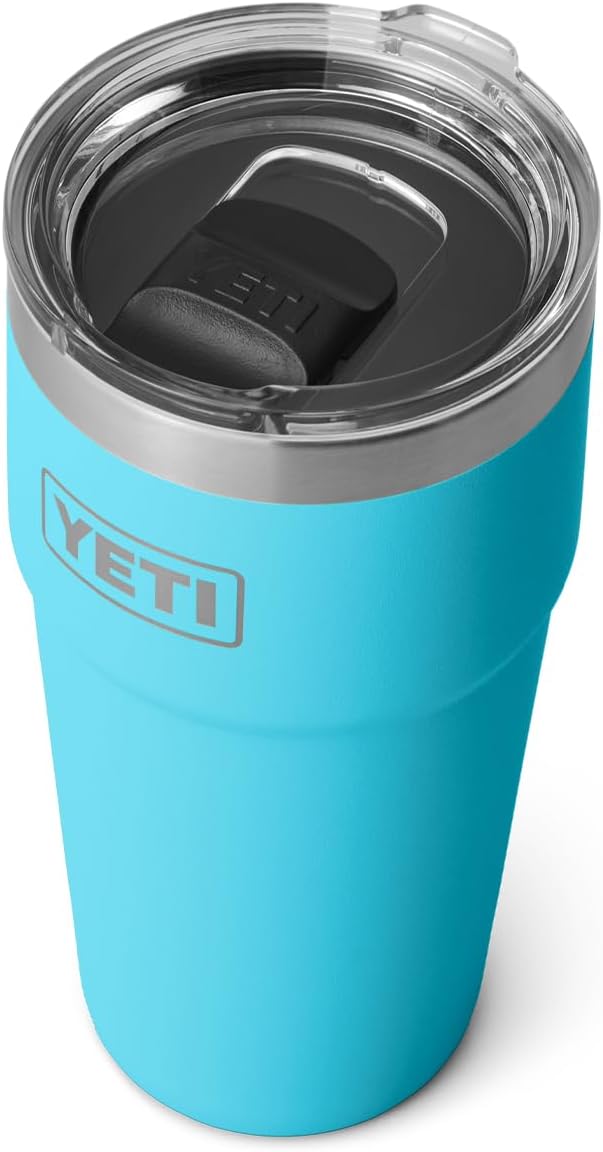 YETI Rambler Stackable Pint, Vacuum Insulated, Stainless Steel with MagSlider Lid