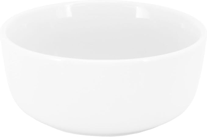 Elama Duncan 18 Piece Porcelain Dinnerware/Tableware Set, Service for 6 (White)