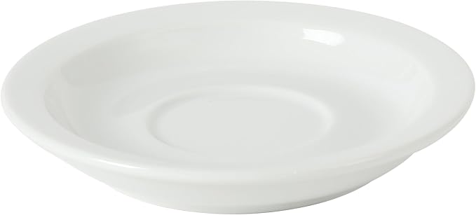 Gibson Home Gracious Dining 3-Ounce Espresso Cups Set of 4, Small Stackable Coffee Cups with 4 Saucers, Metal Stand, Ceramic Demitasse Mugs, Espresso Accessories for Machine