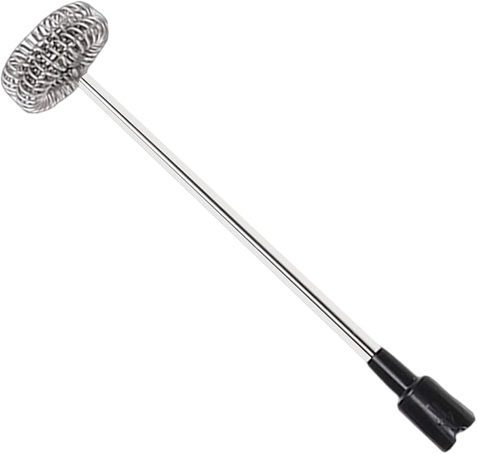 AUNMAS Electric Milk Frother Whisk Drink Mixer USB Rechargeable Handheld Frother Wand with 800mAh Battery for Coffee Latte Cappuccino Egg Matcha