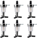 Replacement Nozzle Shot Dispenser 1.5oz for Wine Racks Cocktail Dispenser Liquor Dispenser Alcohol Caddy Liquor Cocktail Dispenser for Home Bar(6PCS)