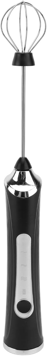 Milk Frother Wand Rechargeable Handheld Foam Maker Drink Mixer Electric Whisk Beater with Stand for Coffee Hot Chocolate Matcha