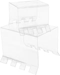 2pcs Zipper Bag Holder Stand for Food Prep Storage Rack for Freezer Meals Stable Support Space-efficient Design for Kitchen and Outdoors