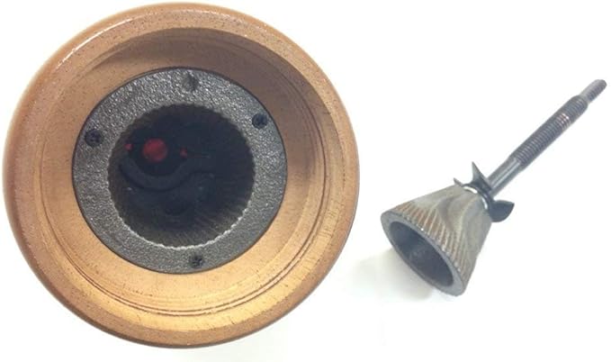 Carita Kalita Coffee Grinder, Wood, Durable Cast Iron Cutter, KH-9, Natural N, Adjustable Coarseness, Hand-ground Coffee Grinder, Hand Mill, Handmill, Handmill, Handmill, Handmill, Handmill, Handmill,