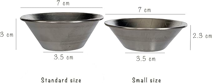 Pastel de Nata Tins (Egg Tart Tins) - Made in Portugal out of Galvanized Steel - Includes Pastéis de Nata Print Postcard and Downloadable Recipe - Set of 12 (Small 2.3 cm height)