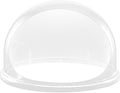 VEVOR Cotton Candy Machine Cover 21 Inch, Acrylic Dome Bubble Shield Compatible with 20 inch Commercial Cotton Candy Floss Maker Bowl for Party, Shops, Bottom Groove Design, Transparent