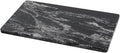 Black Marble Cutting Board for Kitchen, 12x20 Inch Marble Slab Pastry Board With Non-Slip Feet for Baking, Cheese, Charcuterie, Chocolate – Serving Tray Gift